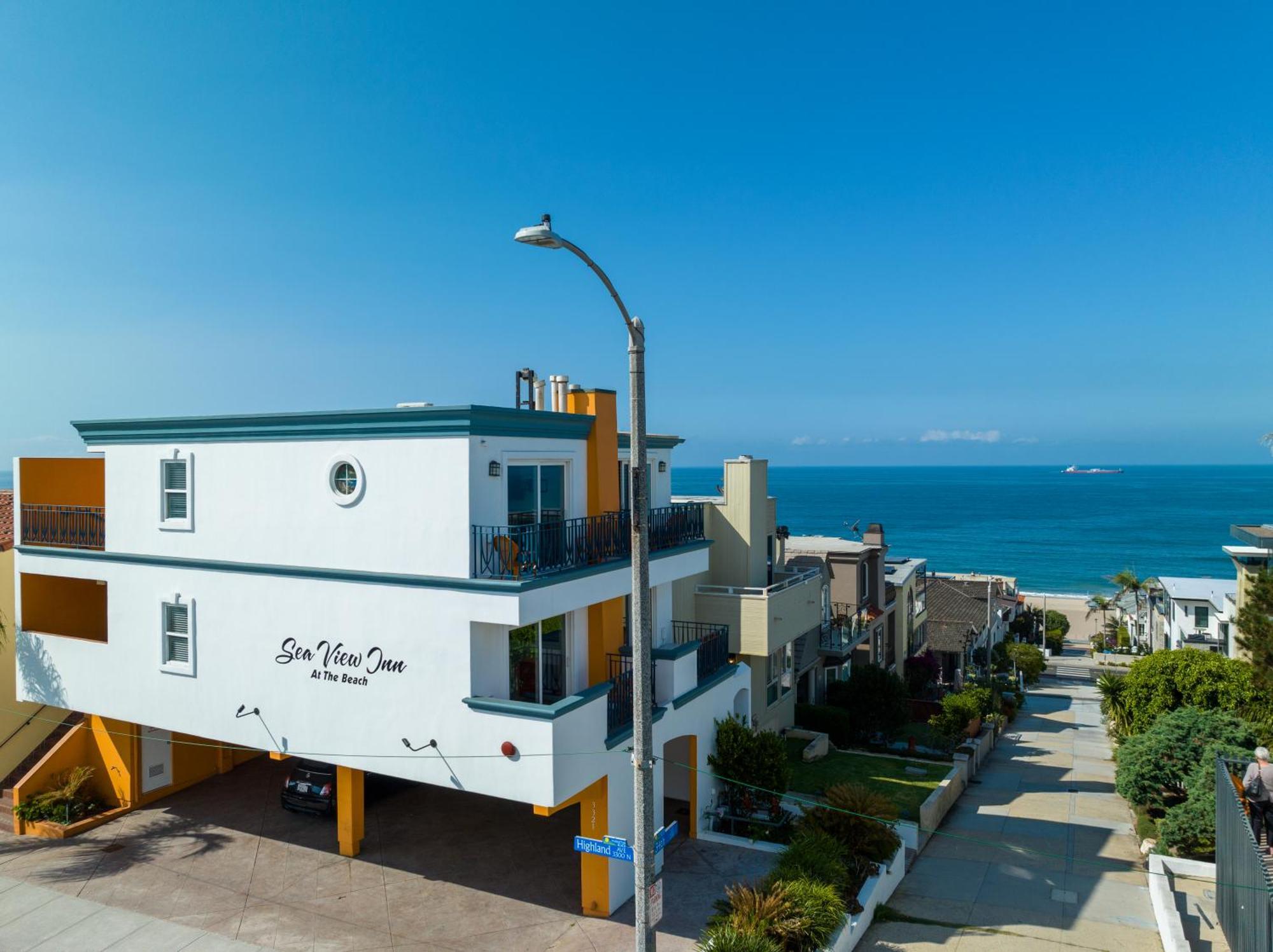 The Sea View Inn At The Beach Манхатън Бийч Екстериор снимка
